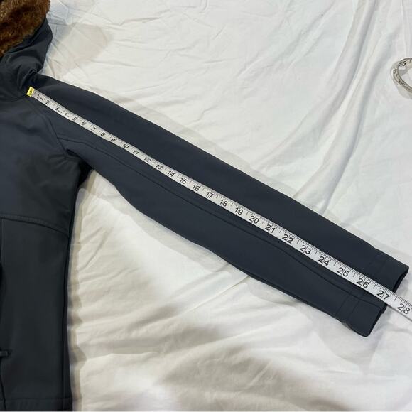 Marmot Furlong Faux Fur Lined Zip Up Softshell Snow Jacket sz S - Picture 10 of 16